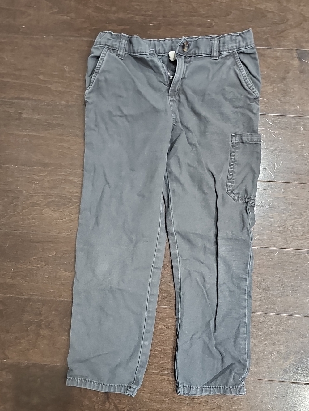 Zara Boys Gray Cargo Pants